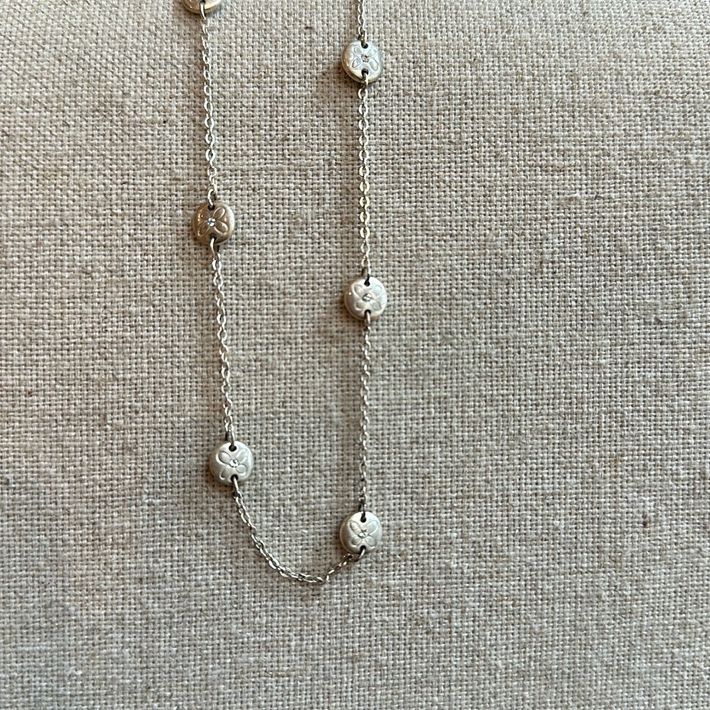 Brighton sand dollar necklace